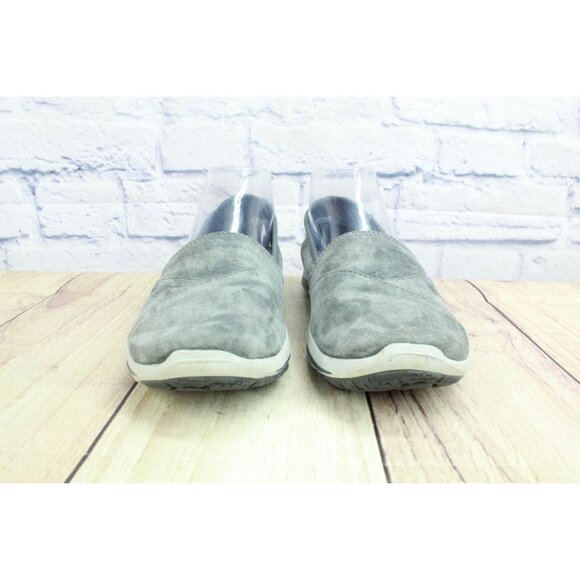 LL Bean Back Cove Stretch Slip Ons Nubuck Gray Size 8 M - Picture 4 of 9